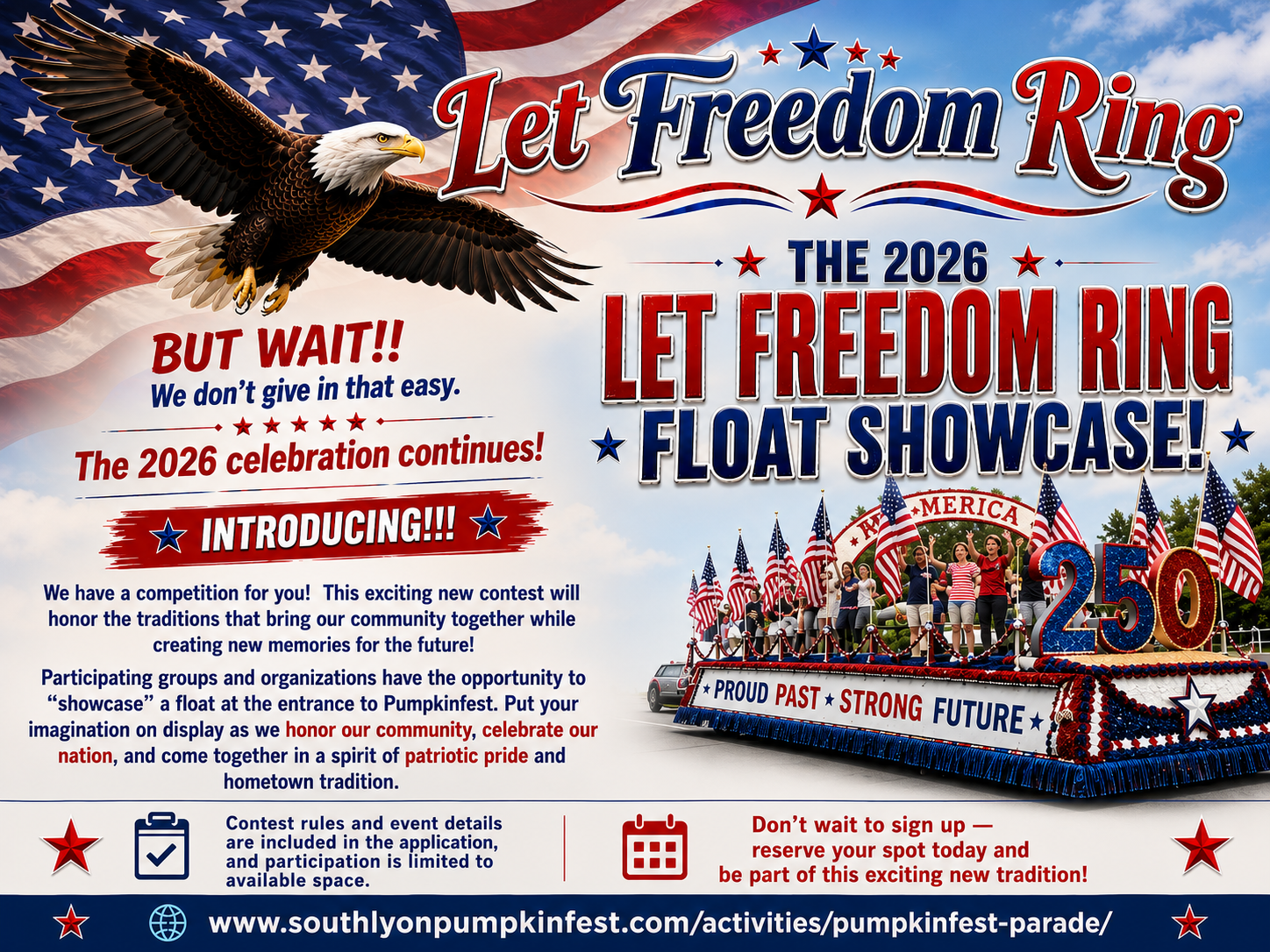 2026 let freedom ring float showcase